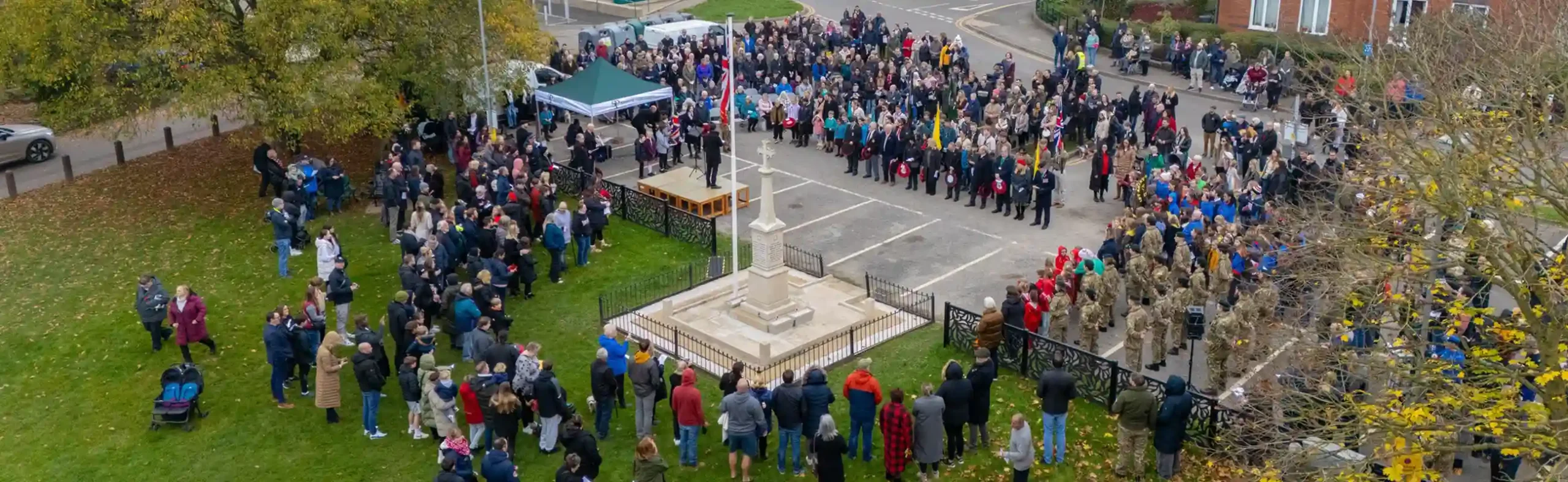 remembrance sunday 2025 school green