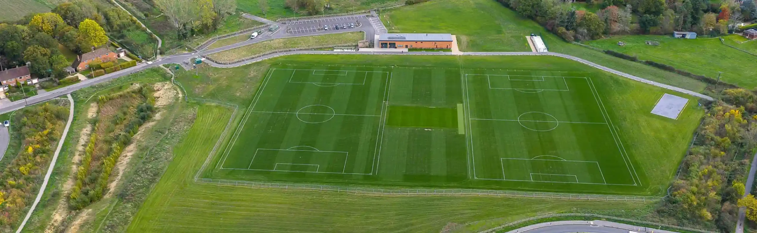 photo of high copse football pitches
