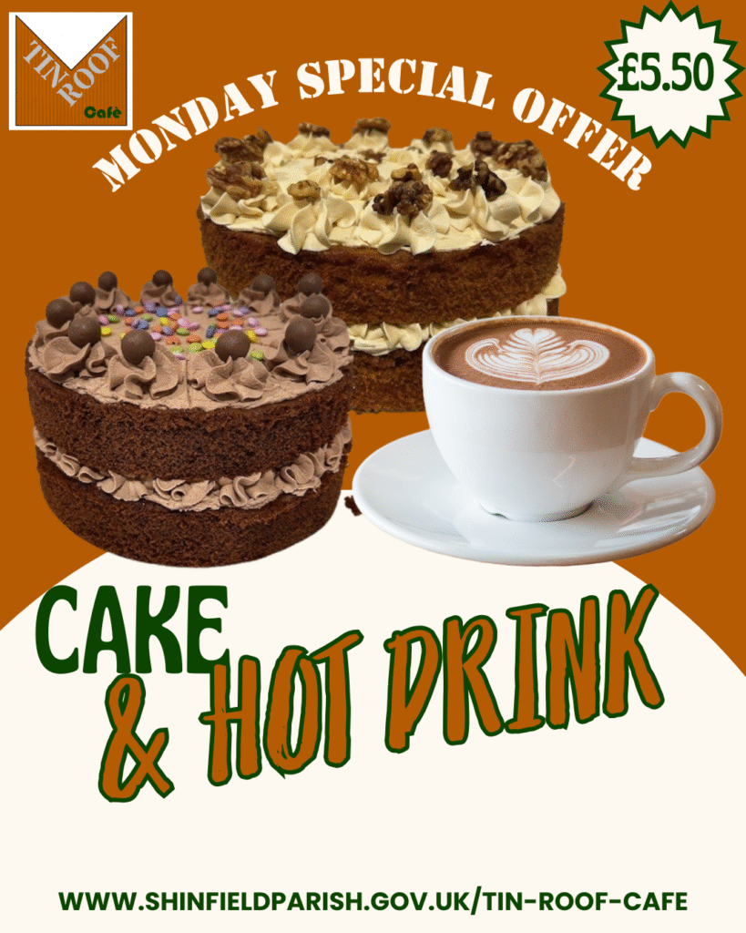 coffee and cake promo every monday