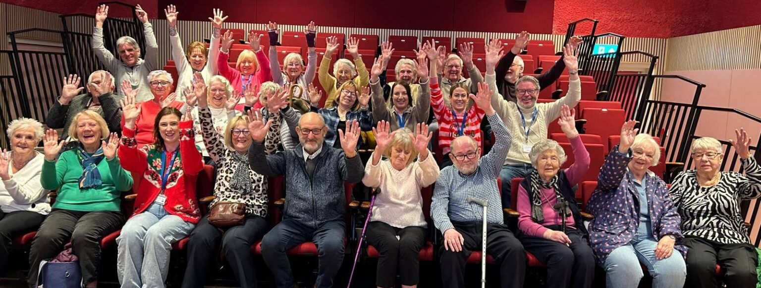 Link Visiting scheme visits Shinfield cinema
