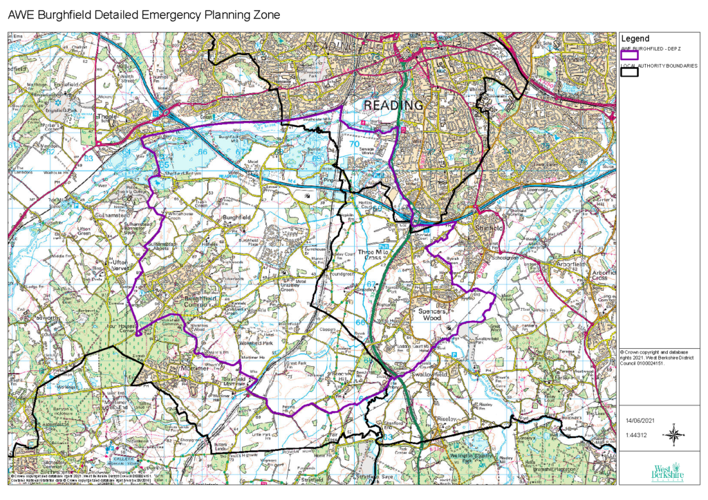 AWE-Burghfield-Detailed-Emergency-Planning-Zone