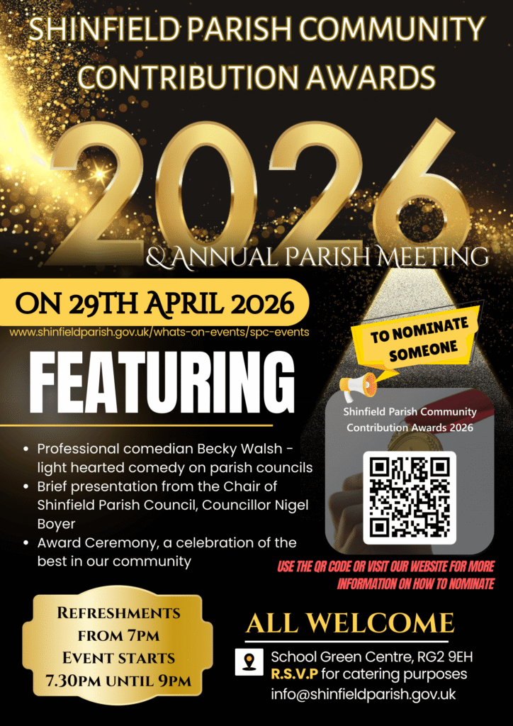 annual parish, awards & comedian 29.04.26
