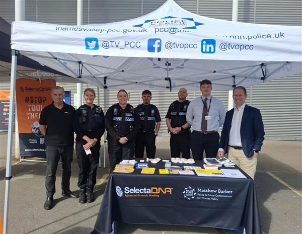 Thames valley police campaign launch car theft