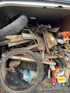 waste removed from abandoned plots at our allotments