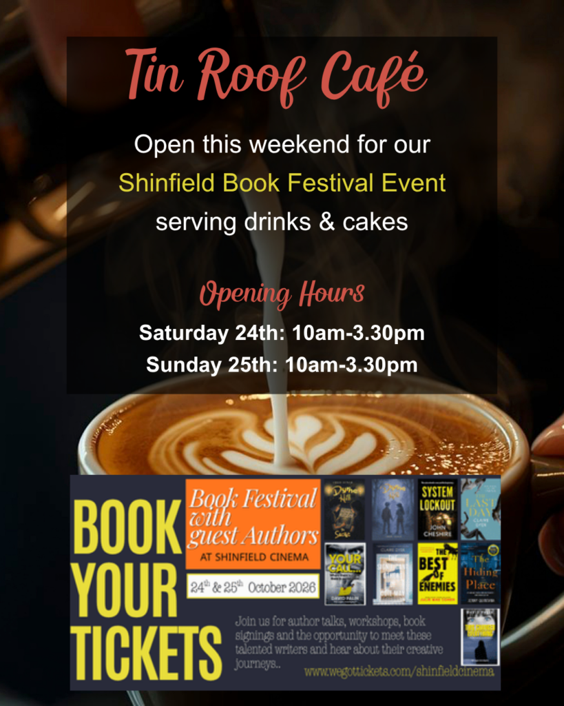 cafe open supporting our boost festival 24/25 oct